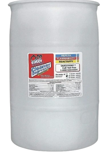 Oil Eater Cleaner Degreaser — 55 Gallon Drum