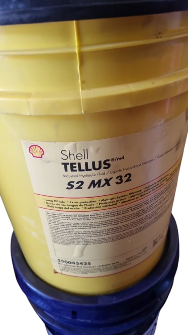 Shell Tellus S2 MX 32 Hydraulic Oil — 5 Gallon Pail